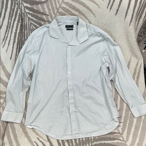 Calvin Klein White Dress Shirt Long Sleeve